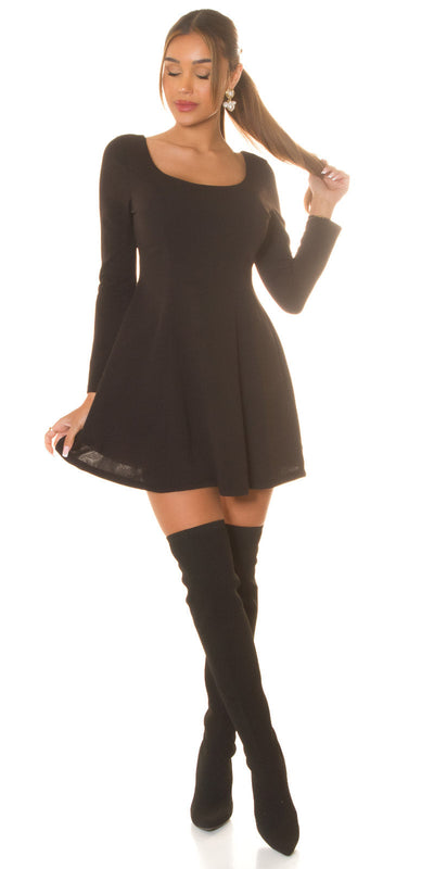 ZURIA | Milano-Kleid mit offenem Rücken