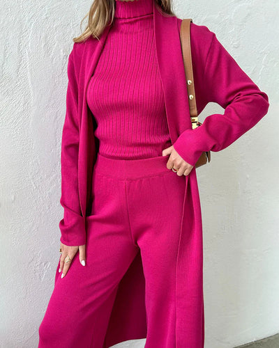 ZURIA │ Bequemes dreiteiliges Set