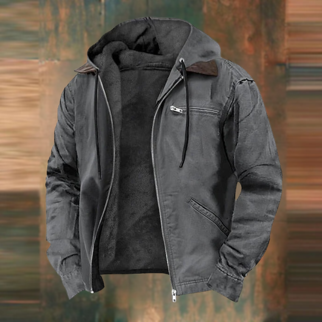 Josef  | Stilvolle & Warme Hoodie-Jacke