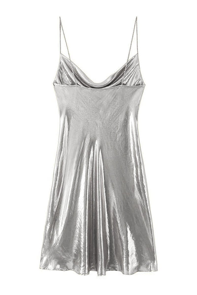 Kleid mit metallischem Glanz – Glamouröser Look für besondere Anlässe