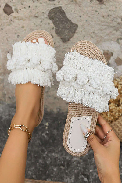 ZURIA | sommerliche Flechtsandalen