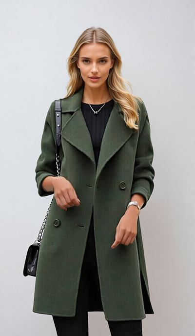 ZURIA │ Milano Wollmantel Damen