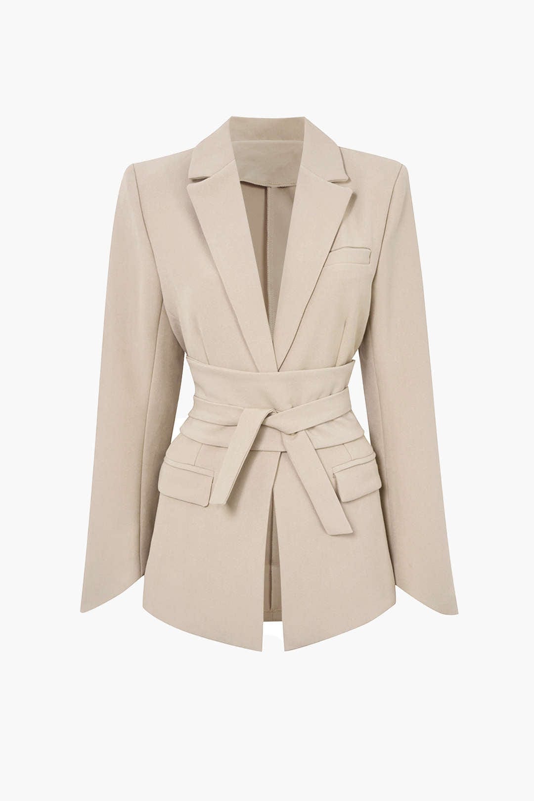 Blazer mit Reverskragen und geradem Schnitt