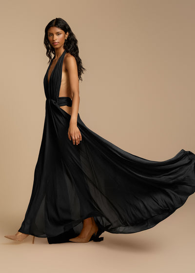 ZURIA | FLORENCE KLEID SCHWARZ