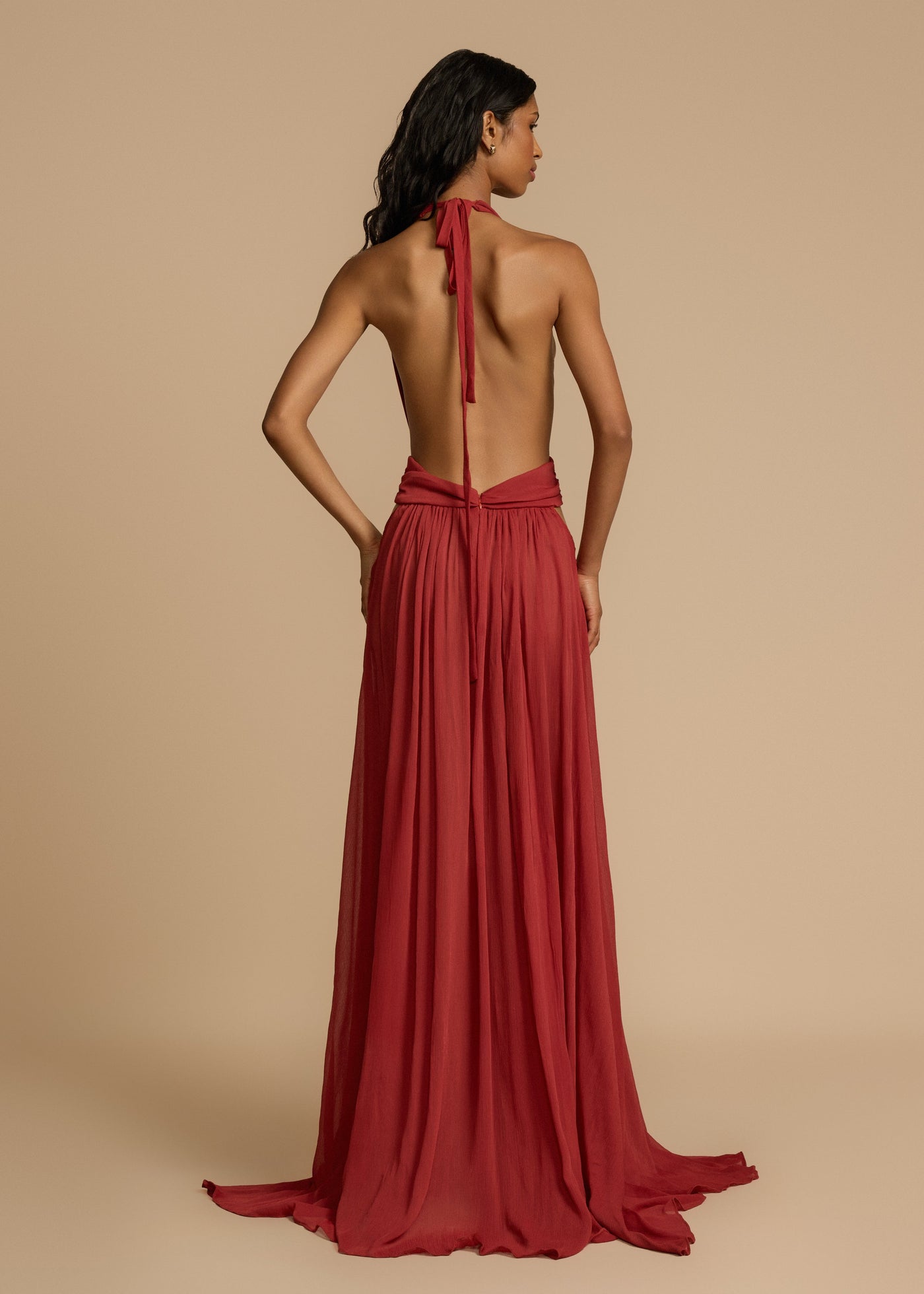 ZURIA | FLORENCE KLEID ROT
