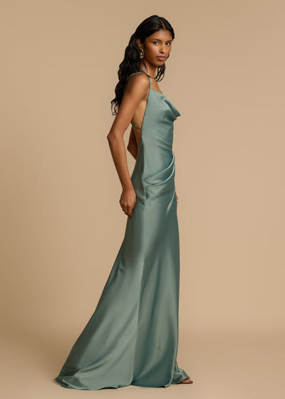 ZURIA | RIVIERA-KLEID GRÜN