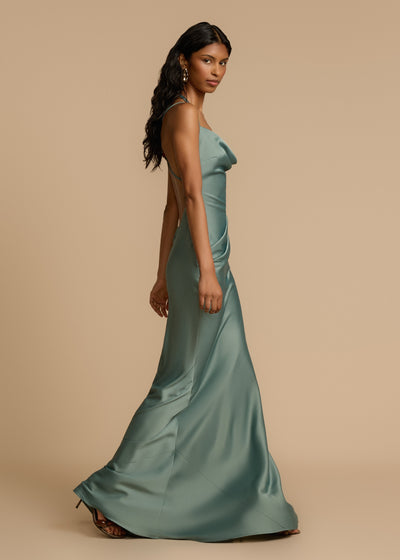ZURIA | RIVIERA-KLEID GRÜN