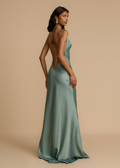ZURIA | RIVIERA-KLEID GRÜN