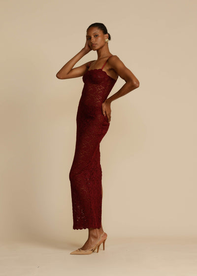 Transparentes Maxi-Strandkleid mit V-Ausschnitt