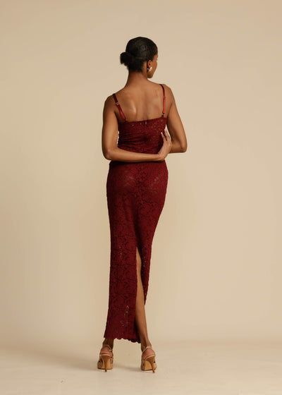 Transparentes Maxi-Strandkleid mit V-Ausschnitt
