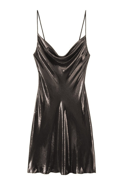 Kleid mit metallischem Glanz – Glamouröser Look für besondere Anlässe