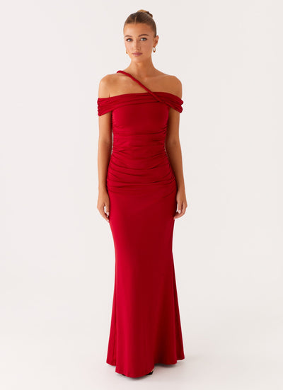 Rückenfreies Maxikleid mit Neckholder und fließendem Schnitt