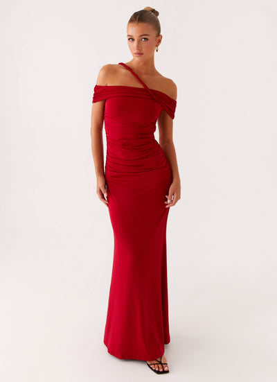 Rückenfreies Maxikleid mit Neckholder und fließendem Schnitt