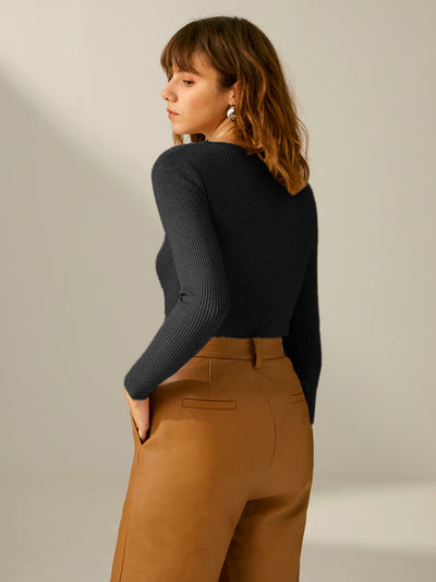 ZURIA │ Gerippter Pullover