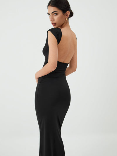 ZURIA | Old Money rückenfreies Kleid