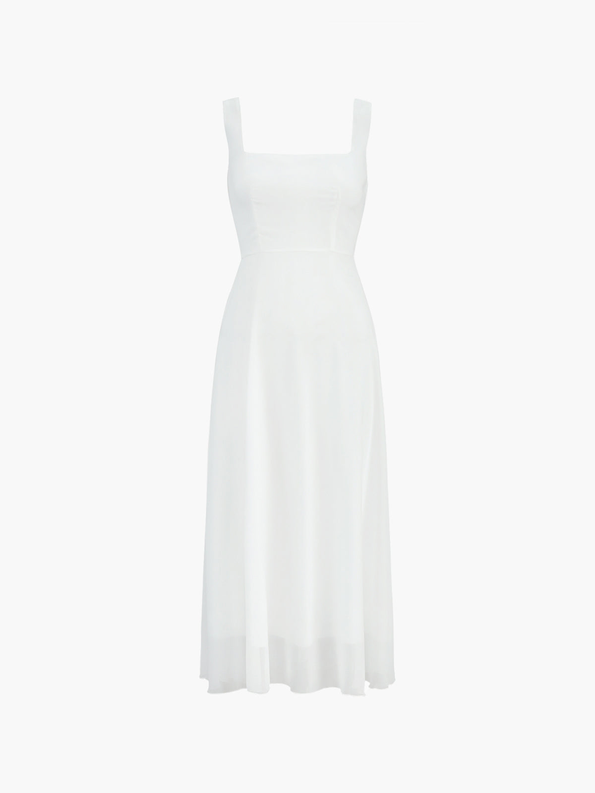 ZURIA | Solides, elegantes, langes Camisole-Kleid