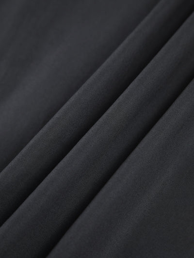 Langärmeliges Freizeitkleid mit Rundhalsausschnitt