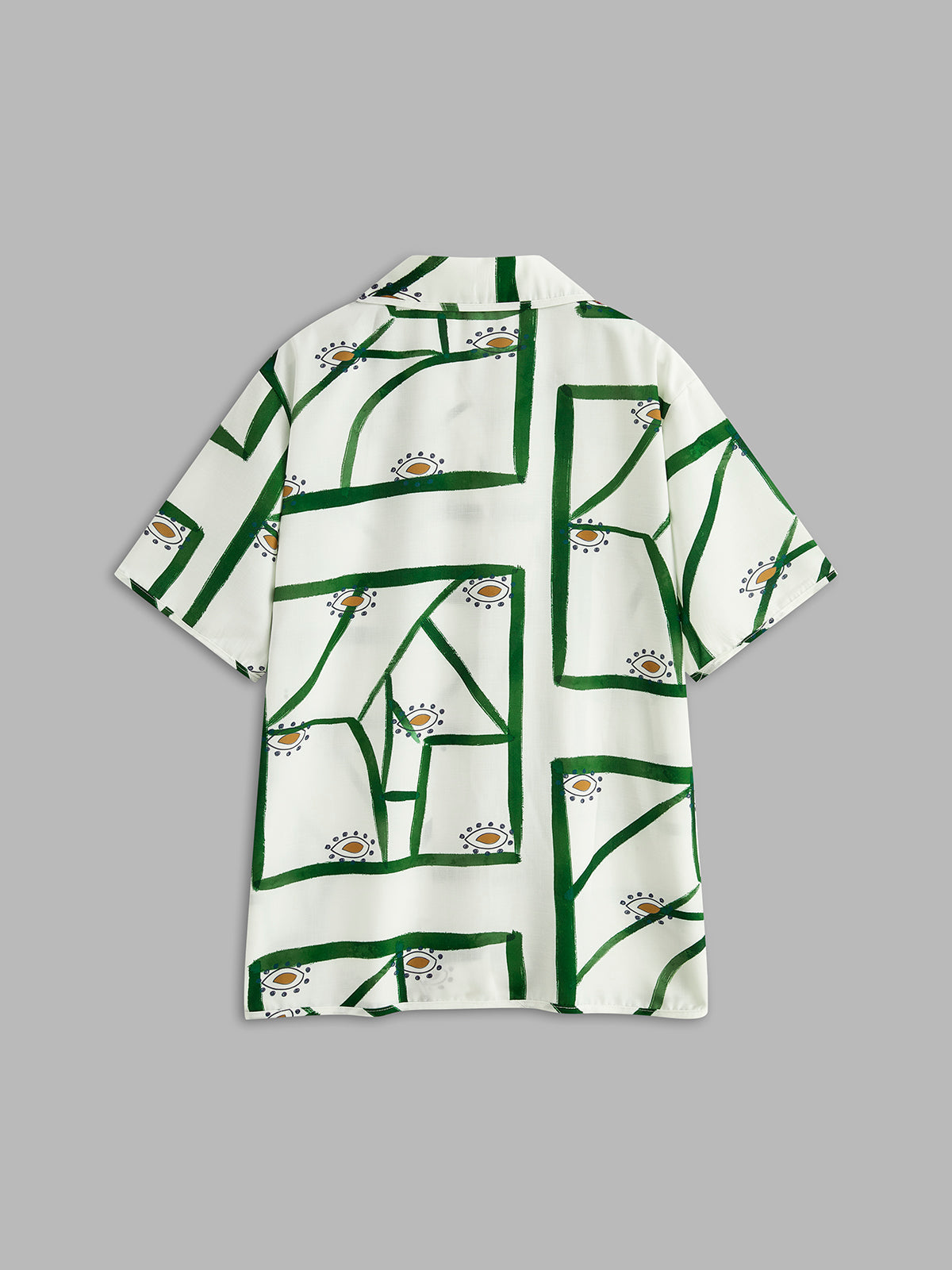 ZURIA | Bedrucktes Shorts-Set mit Kordelzug