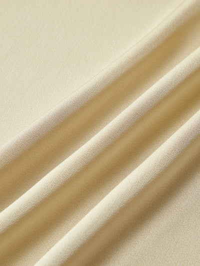 Langes Kleid mit offenem Rücken und Schlüssellochausschnitt