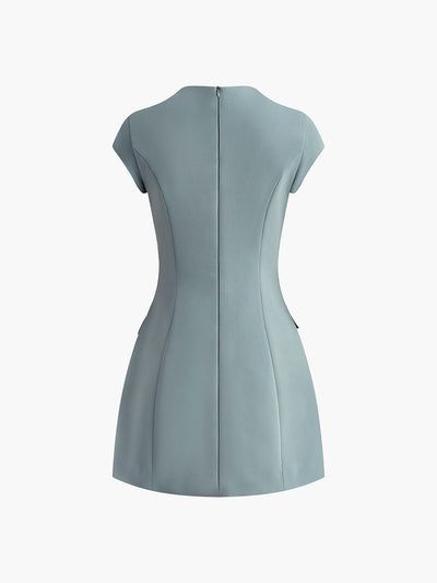 Elegantes A-Linien Minikleid – Zeitlos & Stilvoll für Jeden Anlass
