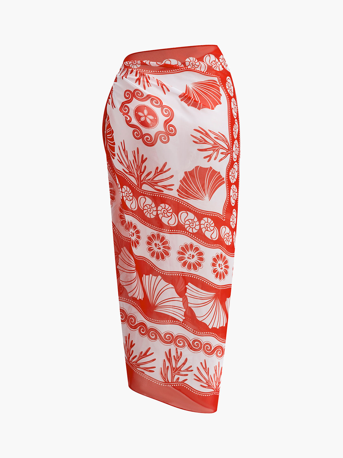 Maxirock Damen – Bedruckter Chiffonrock für den Sommer