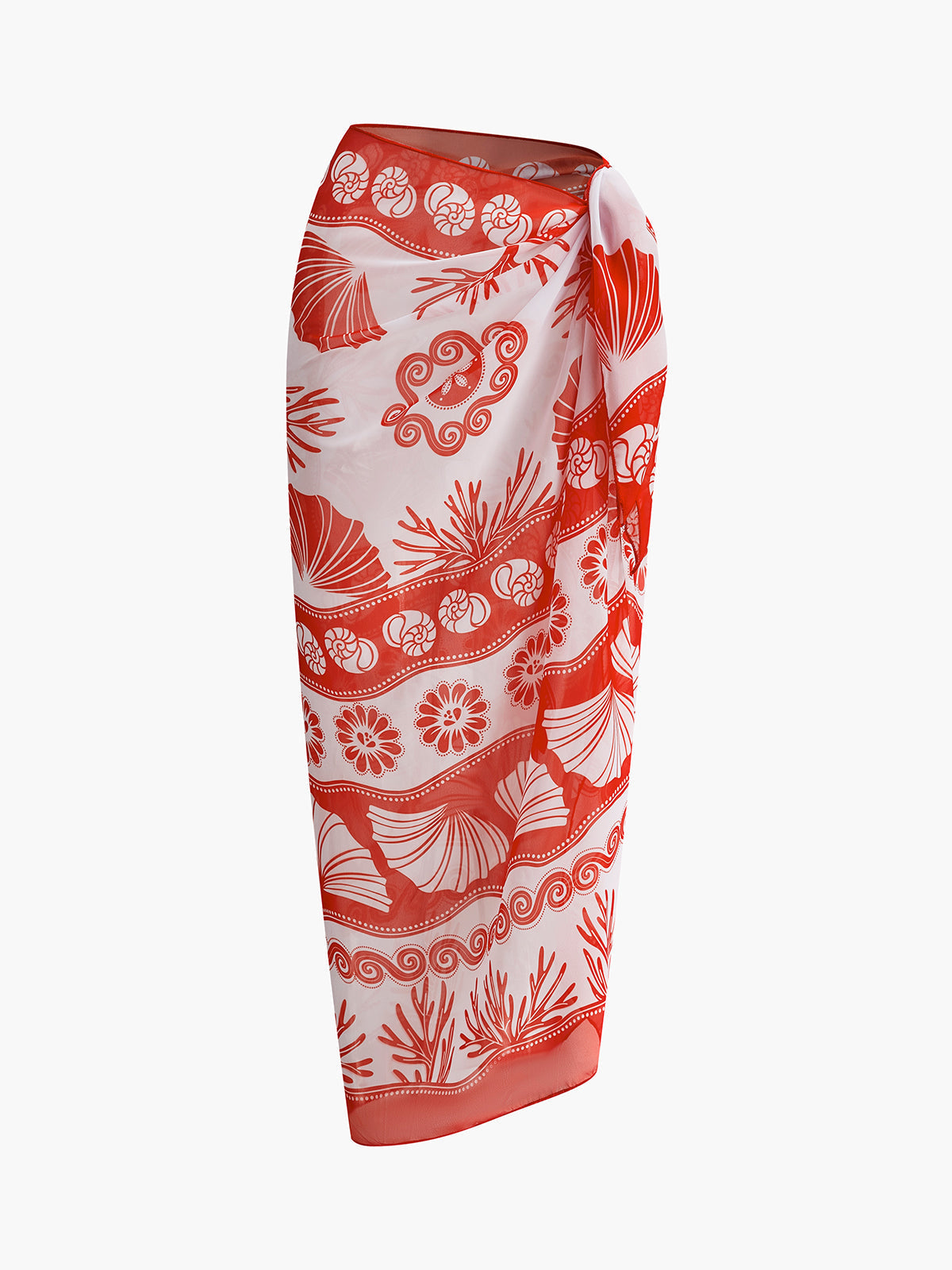 Maxirock Damen – Bedruckter Chiffonrock für den Sommer