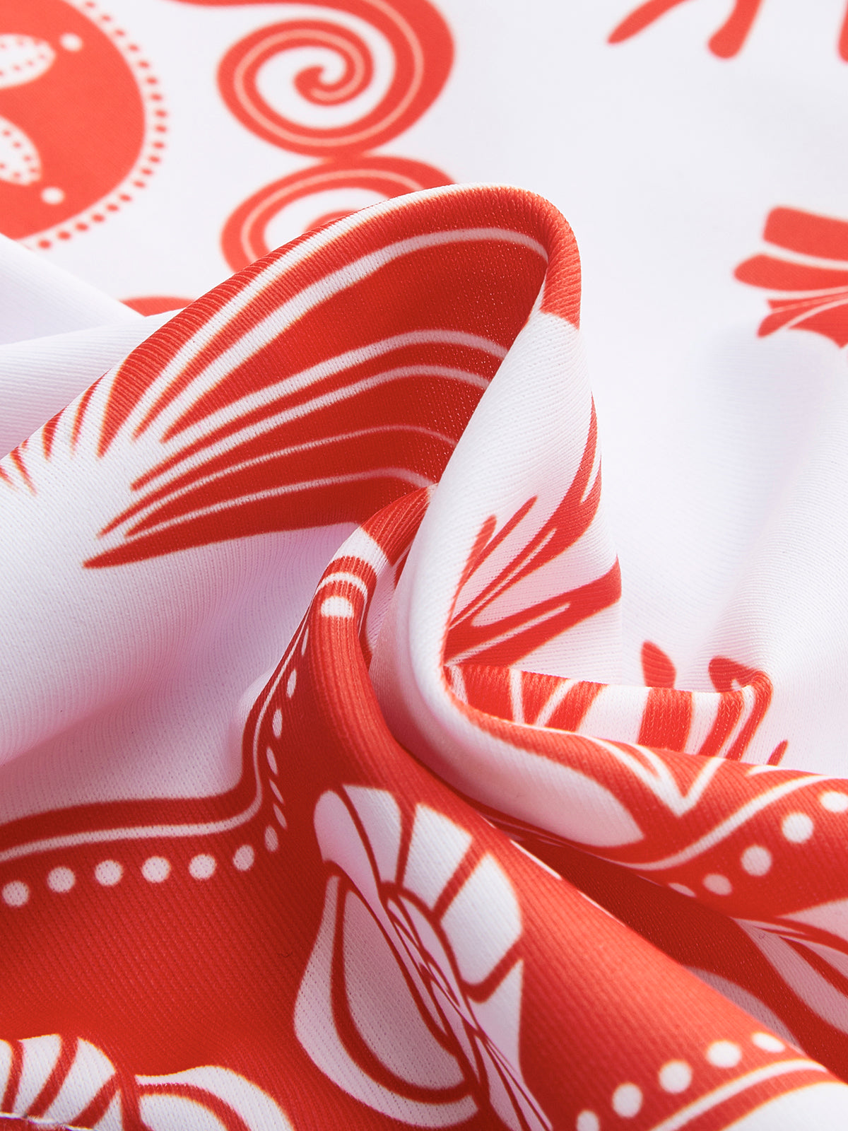 Badeanzug Damen – Einteiler mit Metallic-Print