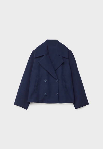 ZURIA │ Kurze zweireihige Jacke