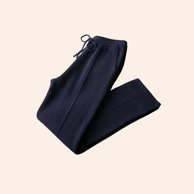 Herren Cashmere Loungehose mit Kordelzug – Weicher, Atmungsaktiver Komfort