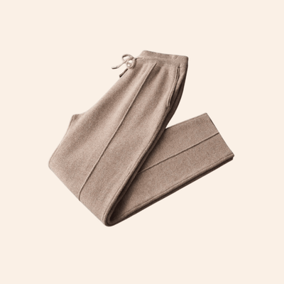 Herren Cashmere Loungehose mit Kordelzug – Weicher, Atmungsaktiver Komfort