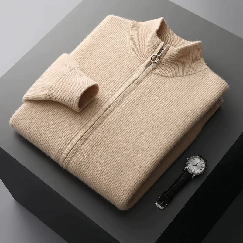 Andrew - Cashmere Zipper Jacket