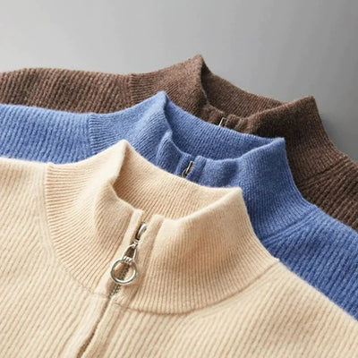 Andrew - Cashmere Zipper Jacket