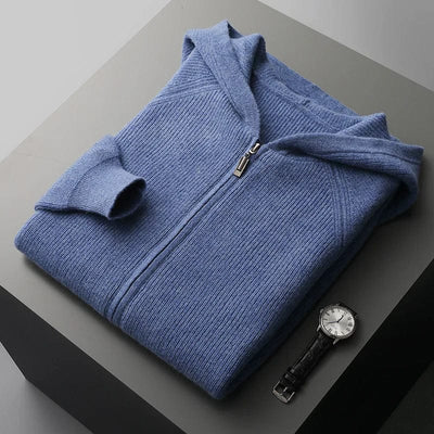 Levi - Full Zip Cashmere Vest