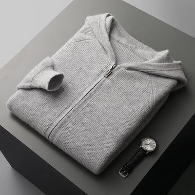 Levi - Full Zip Cashmere Vest