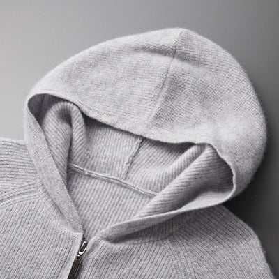 Levi - Full Zip Cashmere Vest