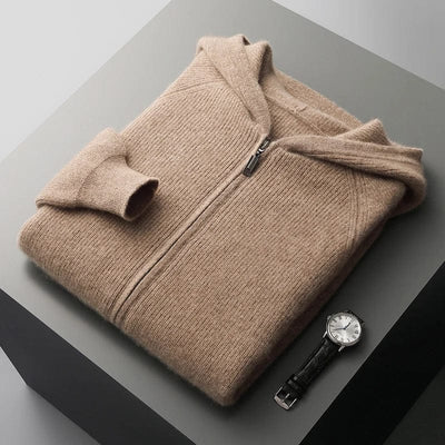 Levi - Full Zip Cashmere Vest