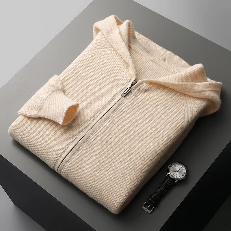 Levi - Full Zip Cashmere Vest