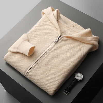 Levi - Full Zip Cashmere Vest