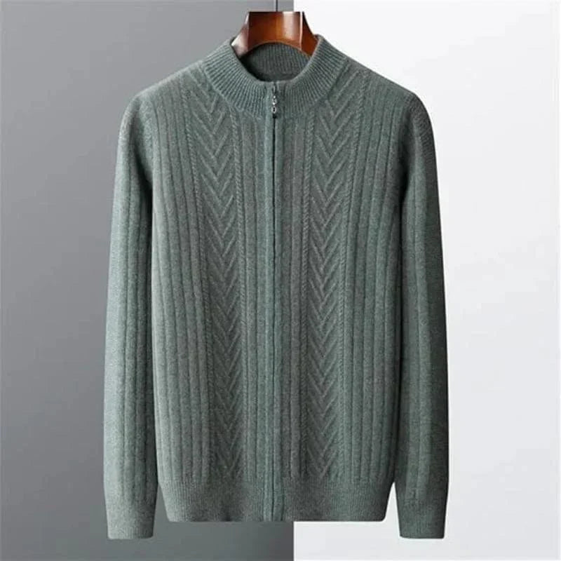 Raymond - Cashmere Quarter Zip Sweater