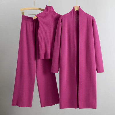ZURIA │ Bequemes dreiteiliges Set