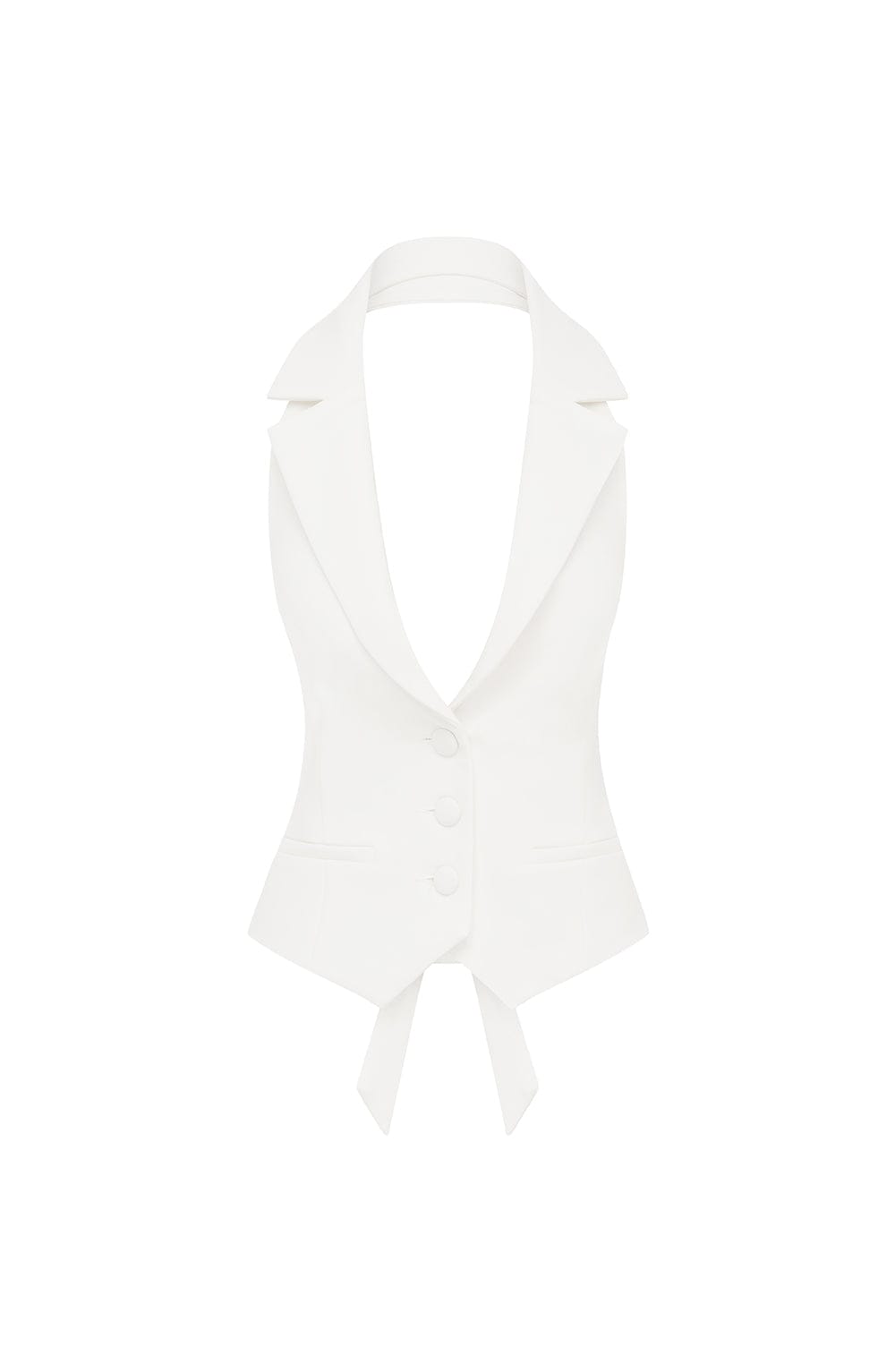 Rückenfreies Neckholder-Top – Elegantes Halter-Oberteil für Damen