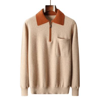 Wyatt - Cashmere Sweater With Zipper