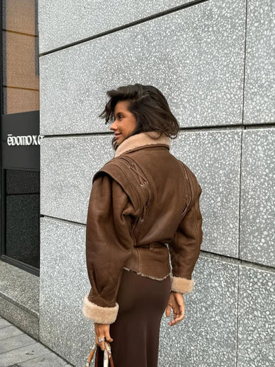 ZURIA | vegane Lederjacke