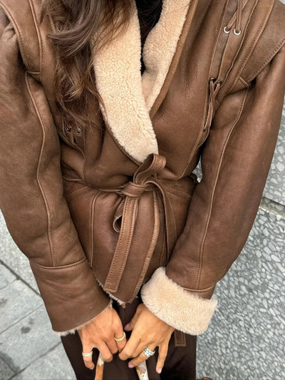 ZURIA | vegane Lederjacke