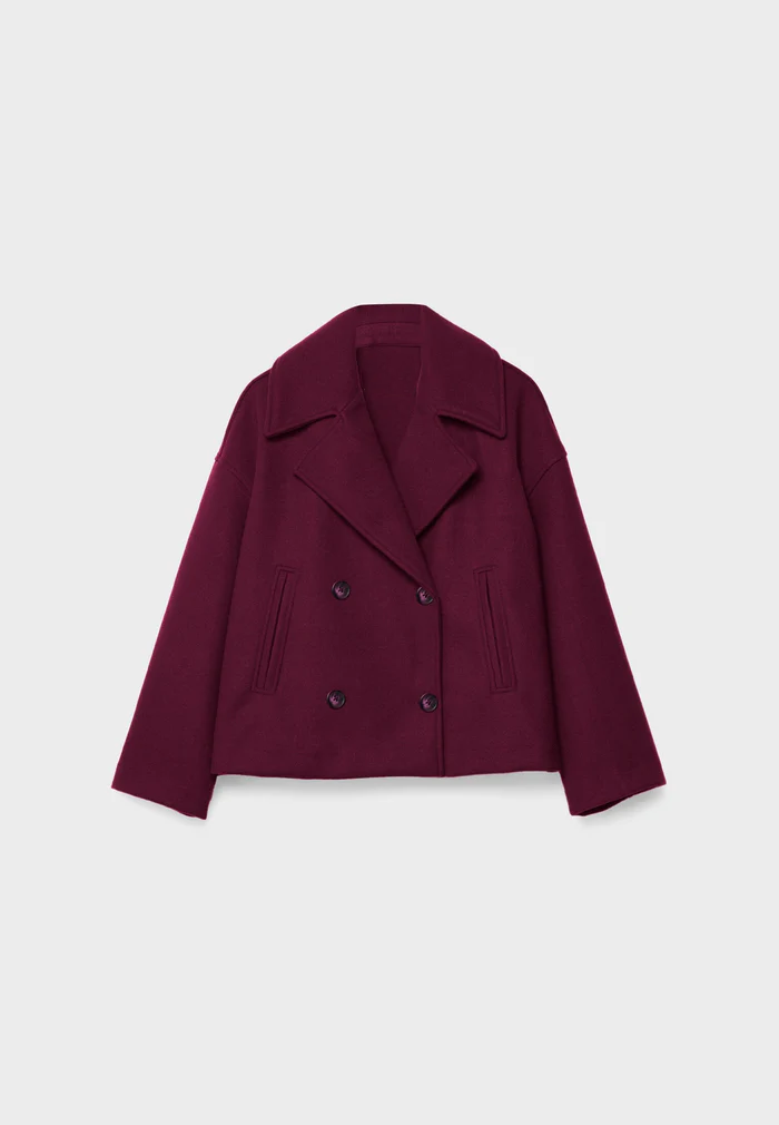 ZURIA │ Kurze zweireihige Jacke