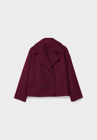 ZURIA │ Kurze zweireihige Jacke