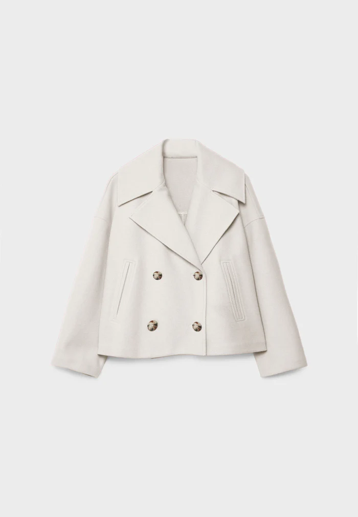 ZURIA │ Kurze zweireihige Jacke