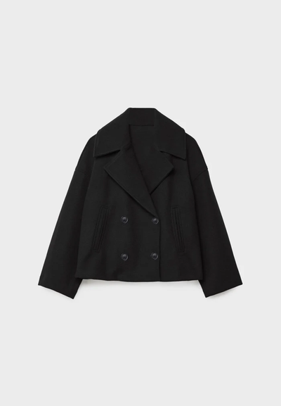 ZURIA │ Kurze zweireihige Jacke