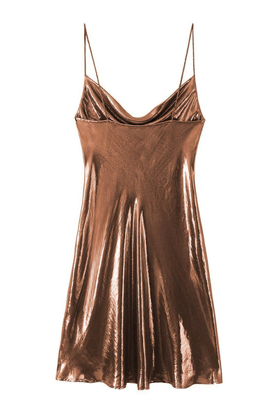 Kleid mit metallischem Glanz – Glamouröser Look für besondere Anlässe