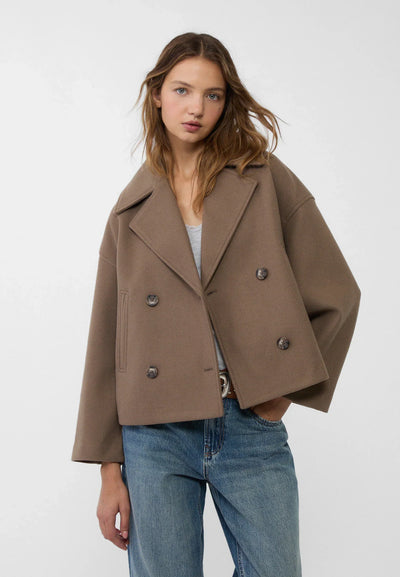 ZURIA │ Kurze zweireihige Jacke